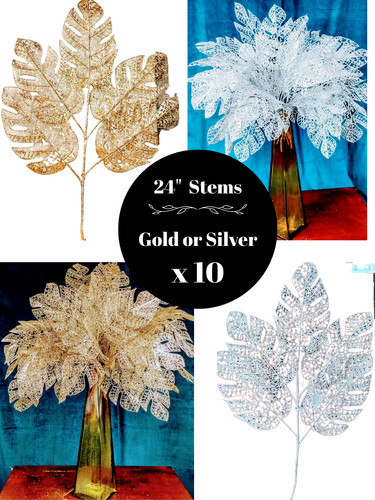 Steli raccogli foglie glitter