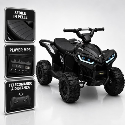 Quad elettrico bambini falcon - quad,