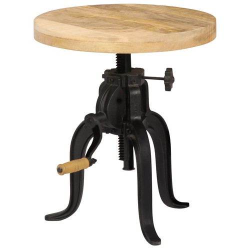 Tavolino ghisa legno - tavolino, in