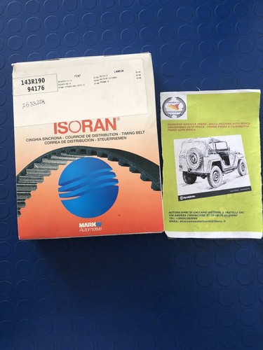 Cinghia distribuzione lancia - distribuzione,