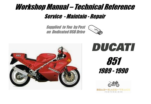 Ducati 851 manuale - ducati, officina