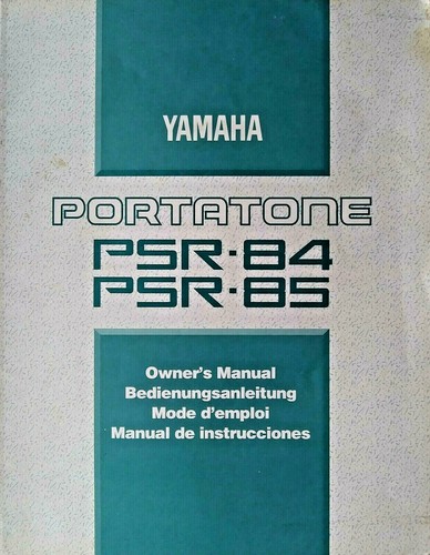 Yamaha psr - yamaha, psr-85