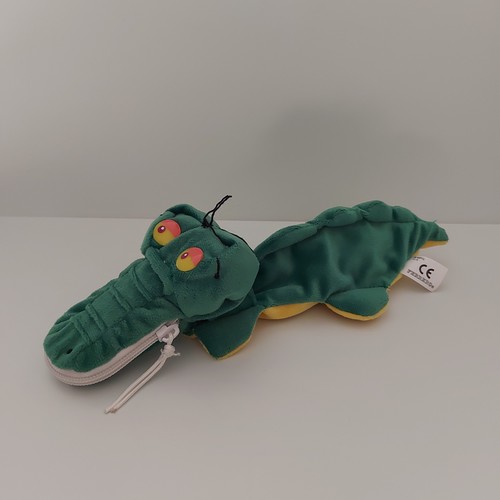 Peluche coccodrillo astuccio - peluche,
