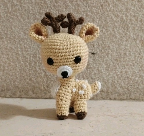 Amigurumi renna natalizia - amigurumi,