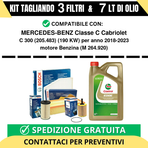 Tagliando per mercedes benz - tagliando, mercedes-benz