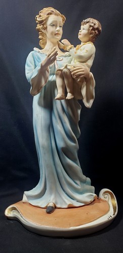 Statua statuina madre - , e