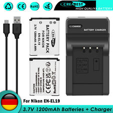 2x EN-EL19 batteria +