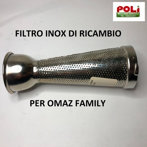 Filtro inox ricambio omaz - filtro,