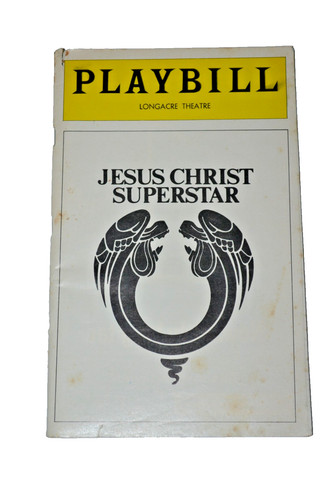 Playbill jesus christ - -,