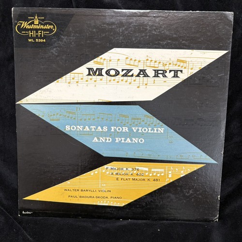 Walter barylli violin - violin, mozart