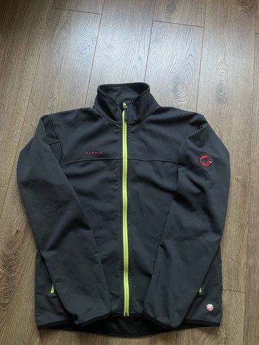 Mammut jacket shell zip - shell, black