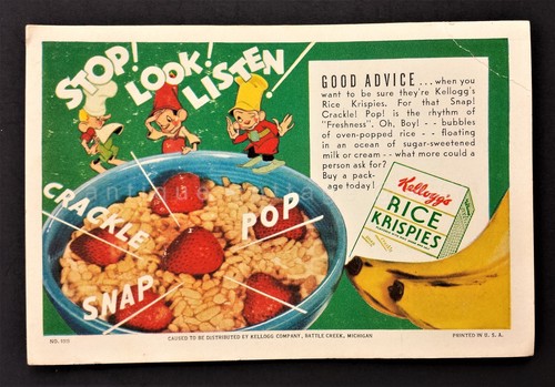 1940 antique kellog rice - 1940?,
