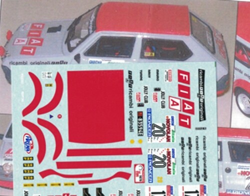 Decal fiat ritmo 75 - ritmo, gr2
