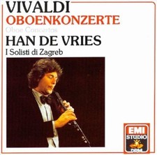 Vivaldi: Concerti Per Oboe / Hans De Vries, I Solisti Di Zagreb - CD