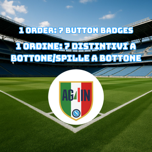 Set spilla bottone - spilla, a