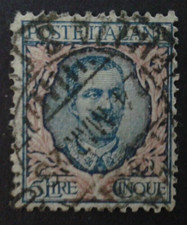 REGNO - VALORE DA 5 LIRE - VITTORIO EMANUELE III - 1901 - USATO -  (256)