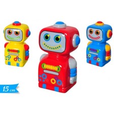 Salvadanaio robot 15cm in - salvadanaio,