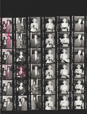 Foglio foto contatto originale