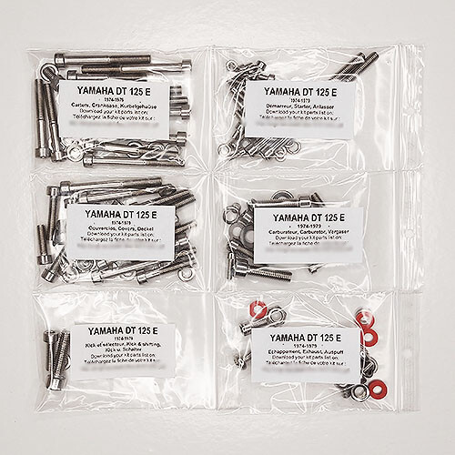 Yamaha 125 1974 1979 - e, vis