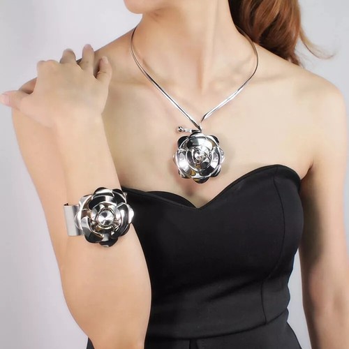 Parure set bracciale collana