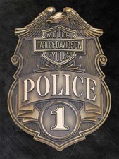 DISTINTIVO POLIZIA HARLEY