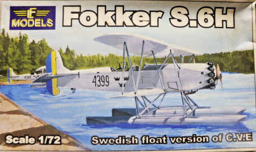 Fokker versione svedese - s.6h,