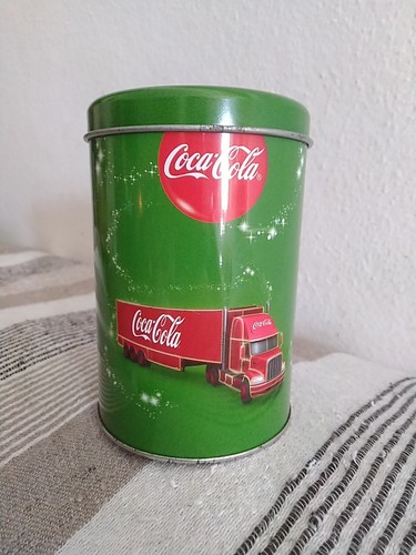 Barattolo latta coca cola - barattolo,