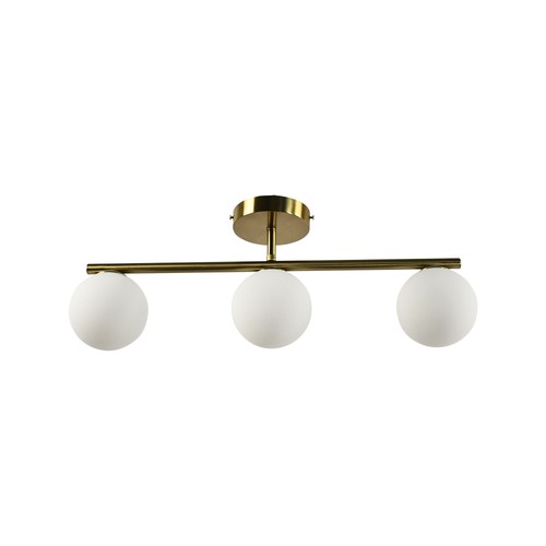 Plafoniera moderna ottone