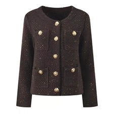 Giacca Corta Elegante Con