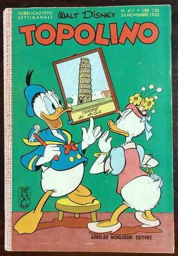 Topolino libretto 417 ottimo - topolino,
