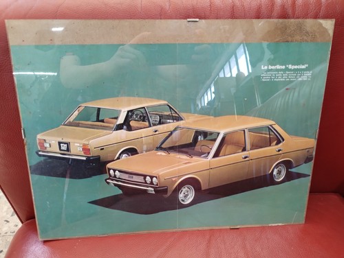 Quadro poster vintage fiat - quadro, 131