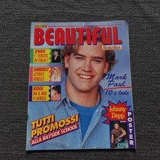 BEAUTIFUL beverly hills magazine N. 53 Gennaio 1994 poster brad pitt johnny depp