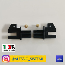 Coppia Scivoli per Zanzariera (Barramaniglia) completi di Rivetti - Accessori