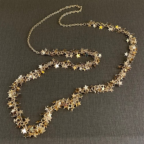 Collana stella tono oro - stella,
