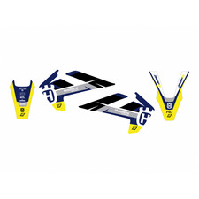 Kit adesivi grafiche moto Husqvarna Te Tc Fe Fc 125 250 300 350 450 2016 2019