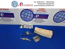 KIT CHIUSURA SERRATURA COFANO POST. FIAT 850 COUPE' BOSS ACCESSORIO (INCOMPLETA)