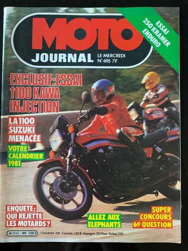 Moto journal 495 essai - journal, n°495;