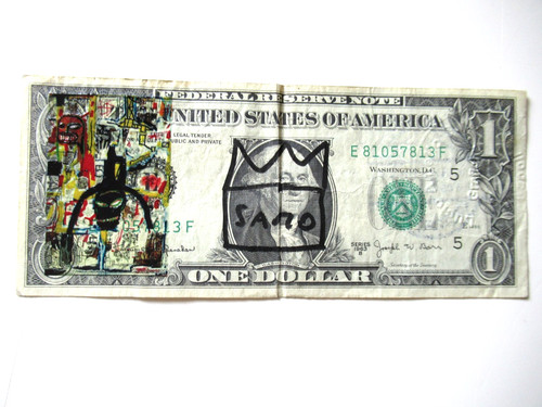 Basquiat banconota da - banconota,