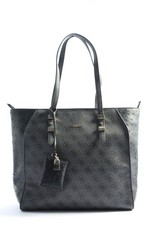 GUESS Borsa con manico Donna Borsa grigio chiaro-nero stile casual