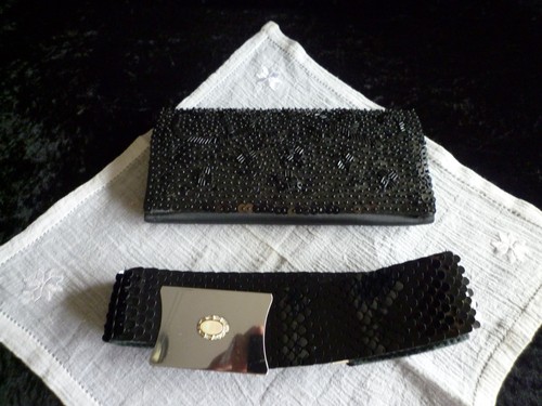 Borsa sera nera con - borsa, e