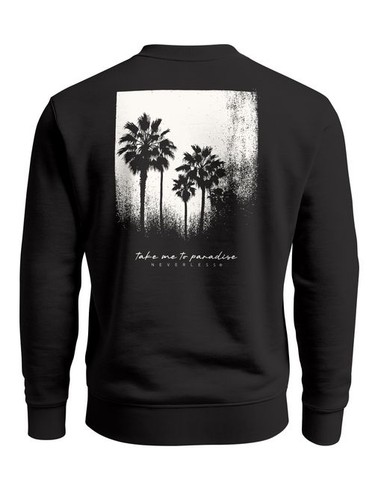 Felpa uomo maglione con stampa