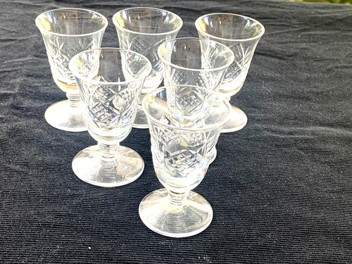Anciens verres liqueur en - anciens,