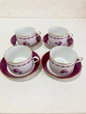 Set 4 tazze e piattini Richard