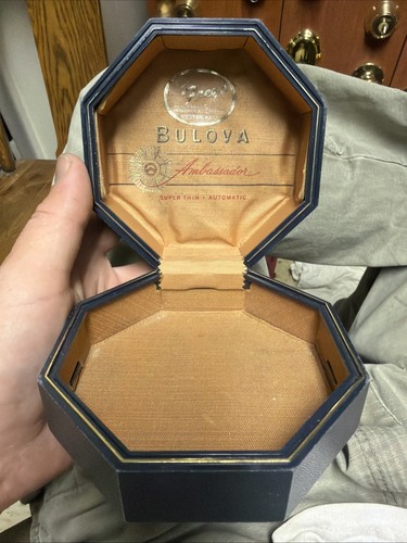 Solo scatola bulova vintage - scatola,
