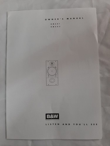 Owner manual per serie - owner's,