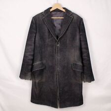 Cappotto D&G in pura lana vergine colore grigio effetto sfumato taglia 50