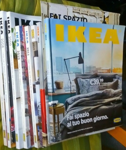 Ikea lotto cataloghi - 2008, 2015