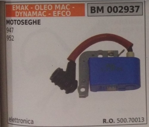 50070013 bobina elettronica - bobina,
