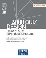 hoepli test 4000 quiz design libro di quiz con prove simulate aavv 8836007430