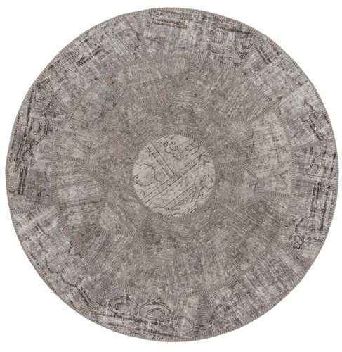 Tappeto patchwork rotondo - tappeto,